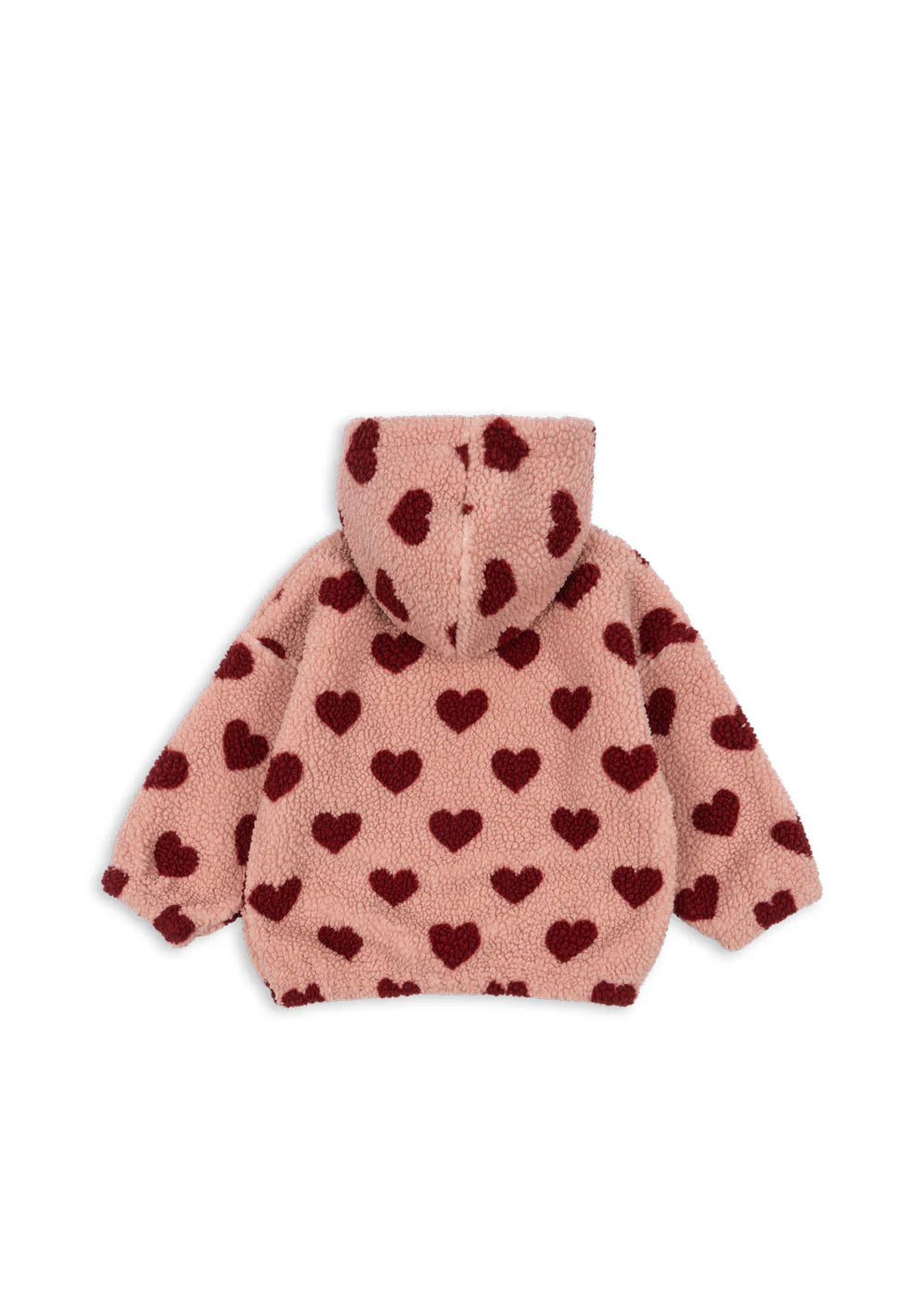 Konges Slojd - Jody Teddy Hoodie in Hearts