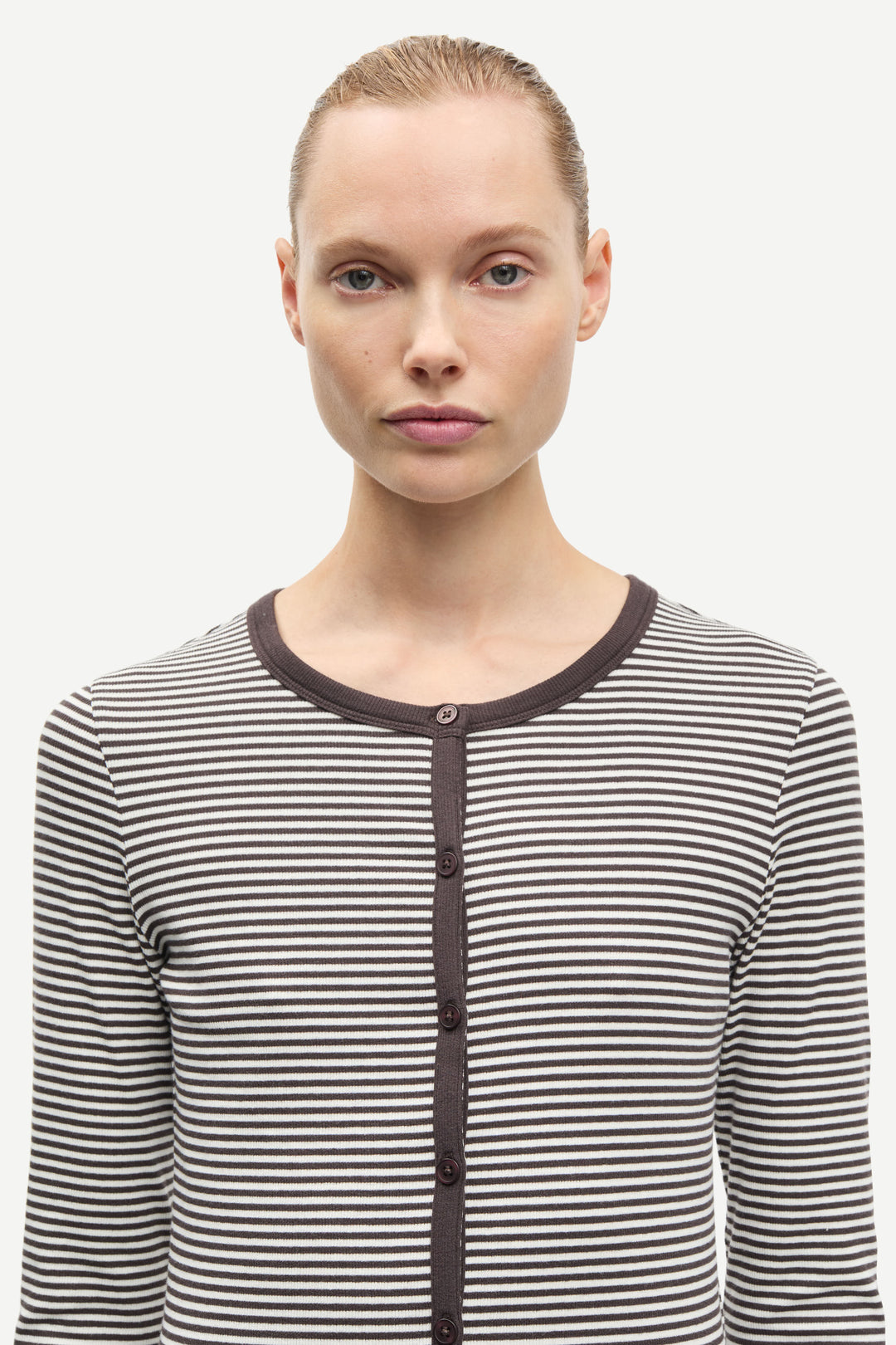 Samsoe Samsoe - Saalexo Cardigan in Mulch