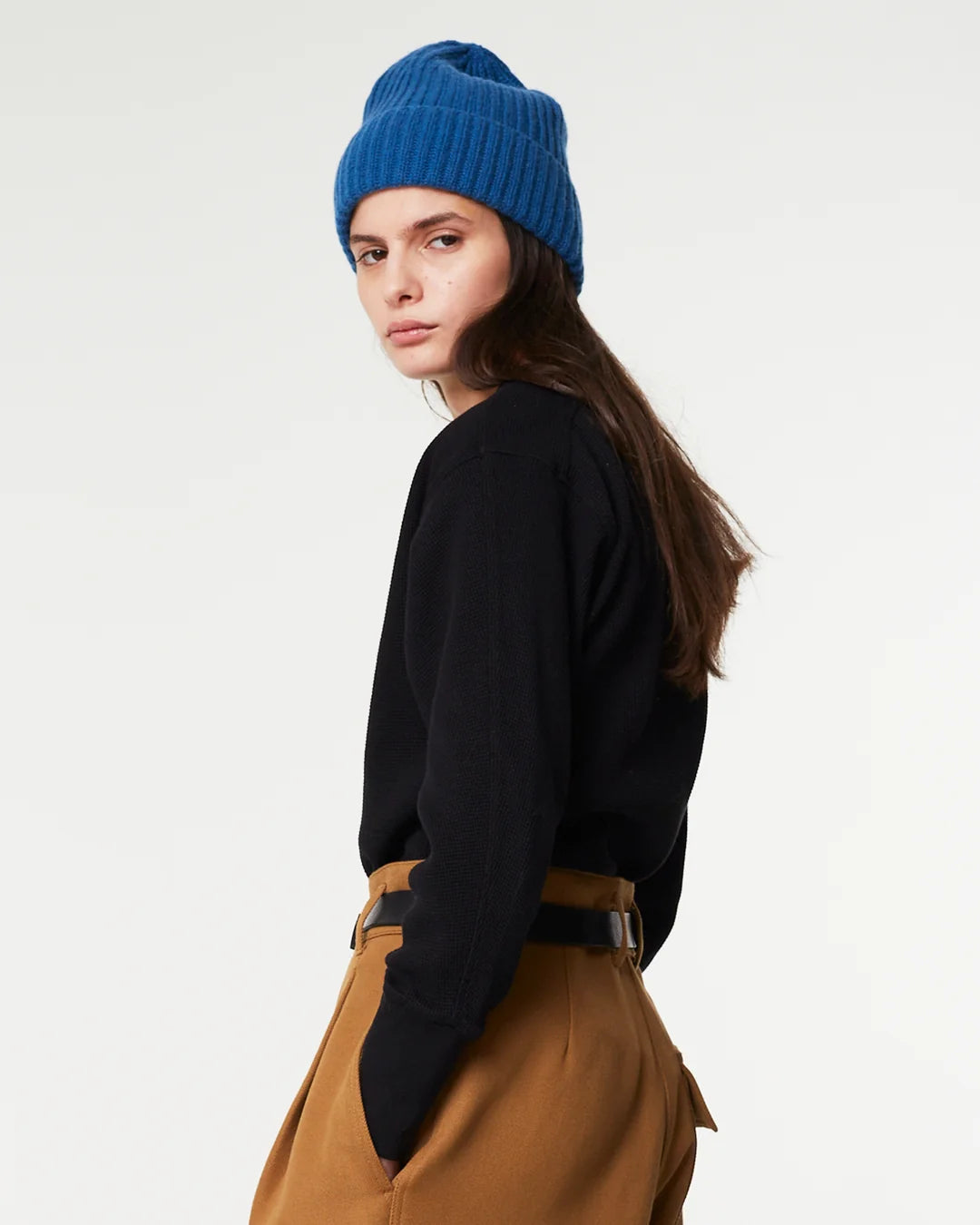 Girls of Dust - Thermo L/S Waffle Jersey in Black