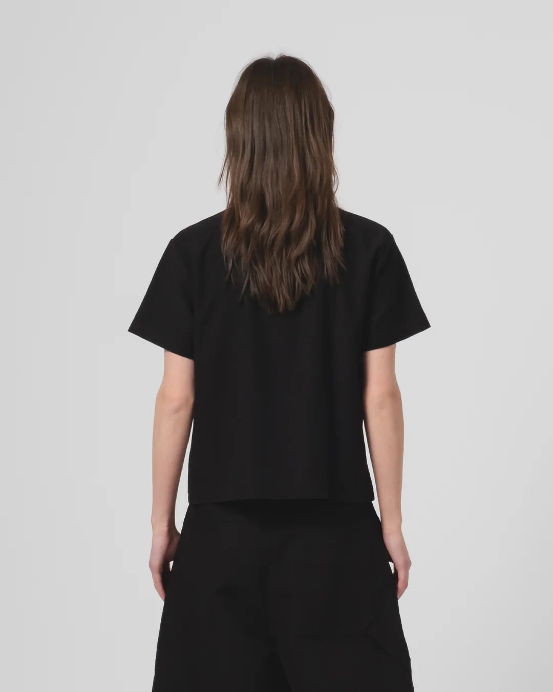 Girls of Dust - Jersey Pocket Tee in Black
