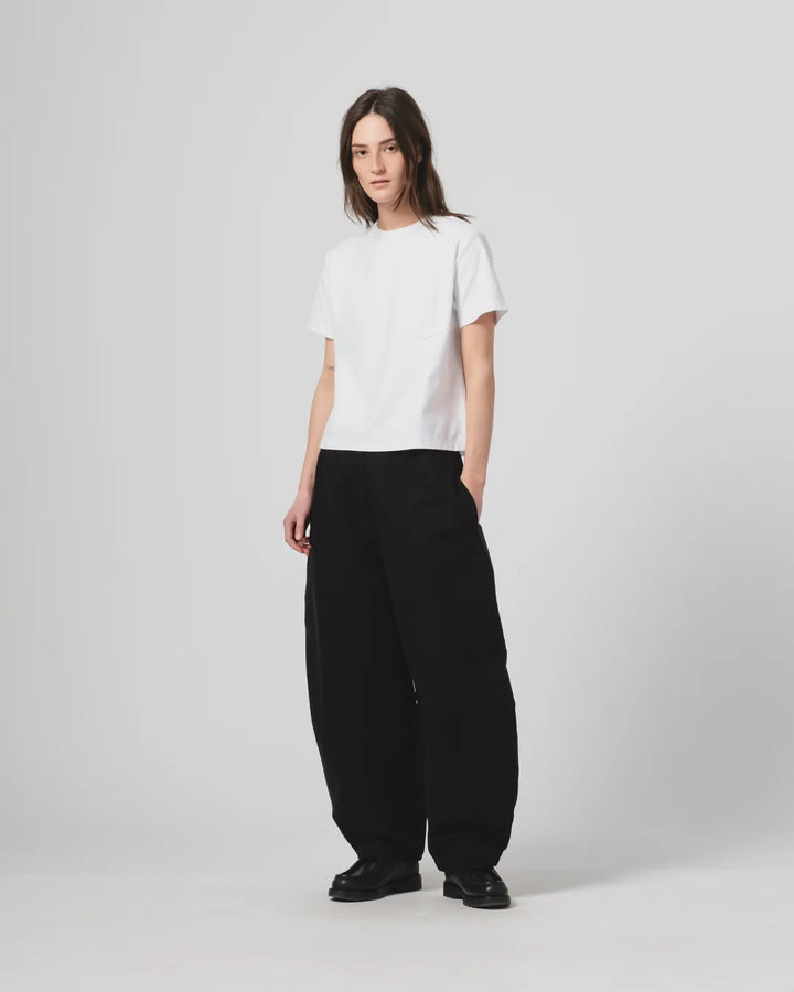 Girls of Dust - Jersey Pocket Tee in White