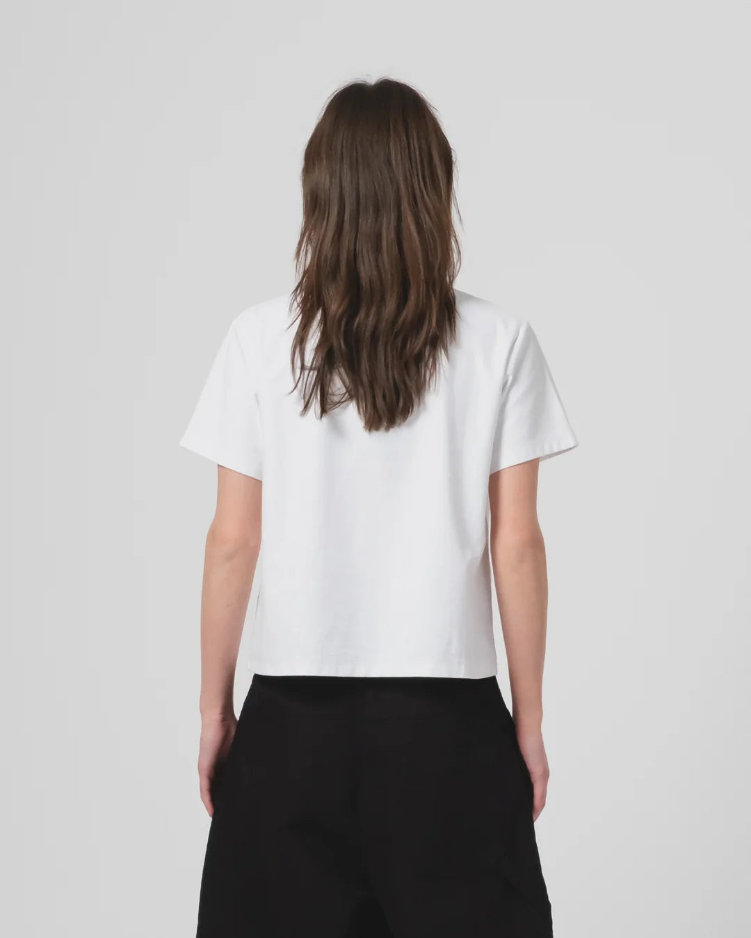 Girls of Dust - Jersey Pocket Tee in White