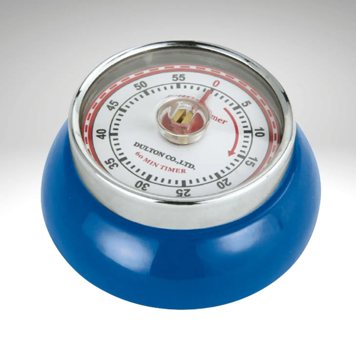 Retro Kitchen Timer in Royal Blue