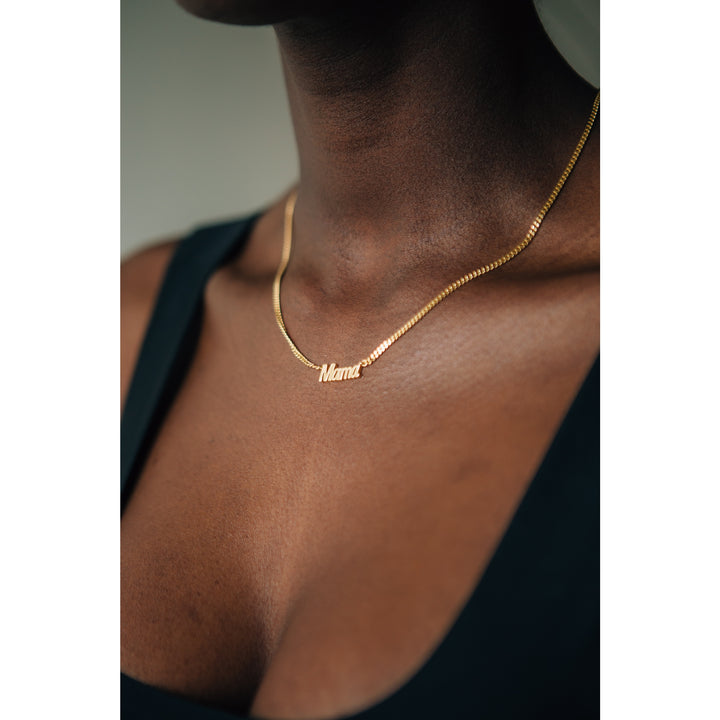 Sierra Winter – Big Mama Necklace in Gold