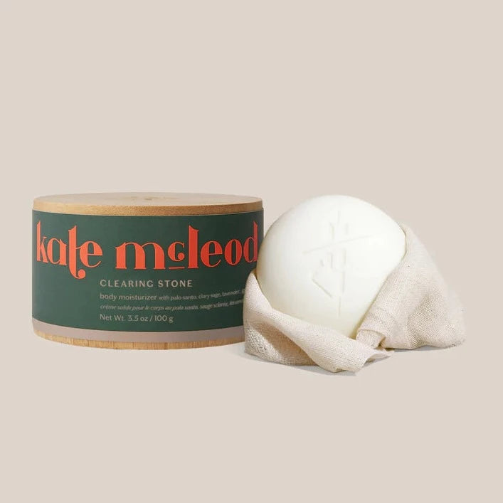 Kate Mcleod – Clearing Stone Solid Lotion Bar