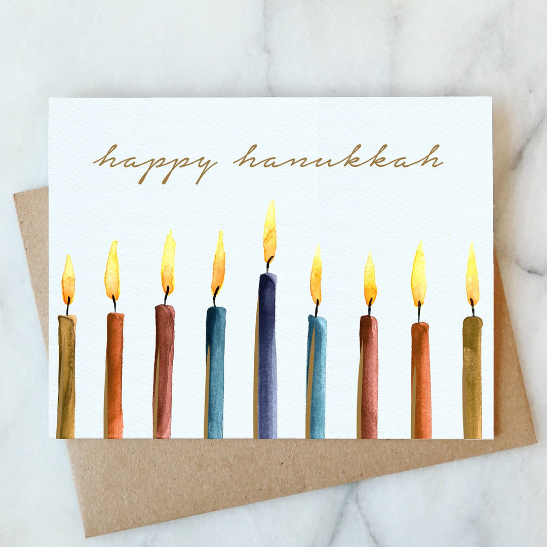 Abigail Jayne Design - Happy Hanukkah Card