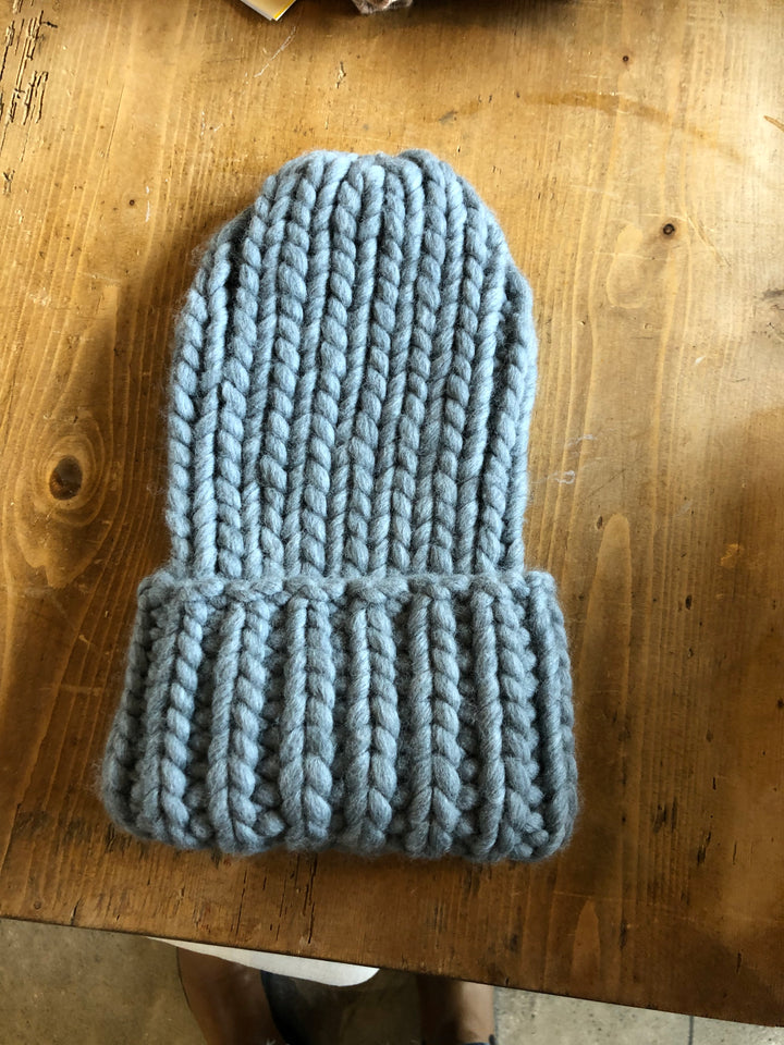 Chamomile Stitch x Salchicha – Hand-Knit Beanies