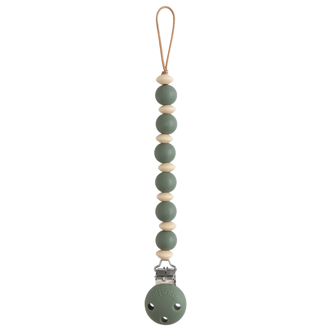 Mushie - Luna Pacifier Clip