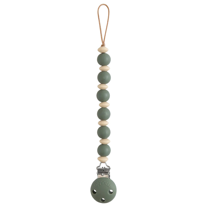 Mushie - Luna Pacifier Clip