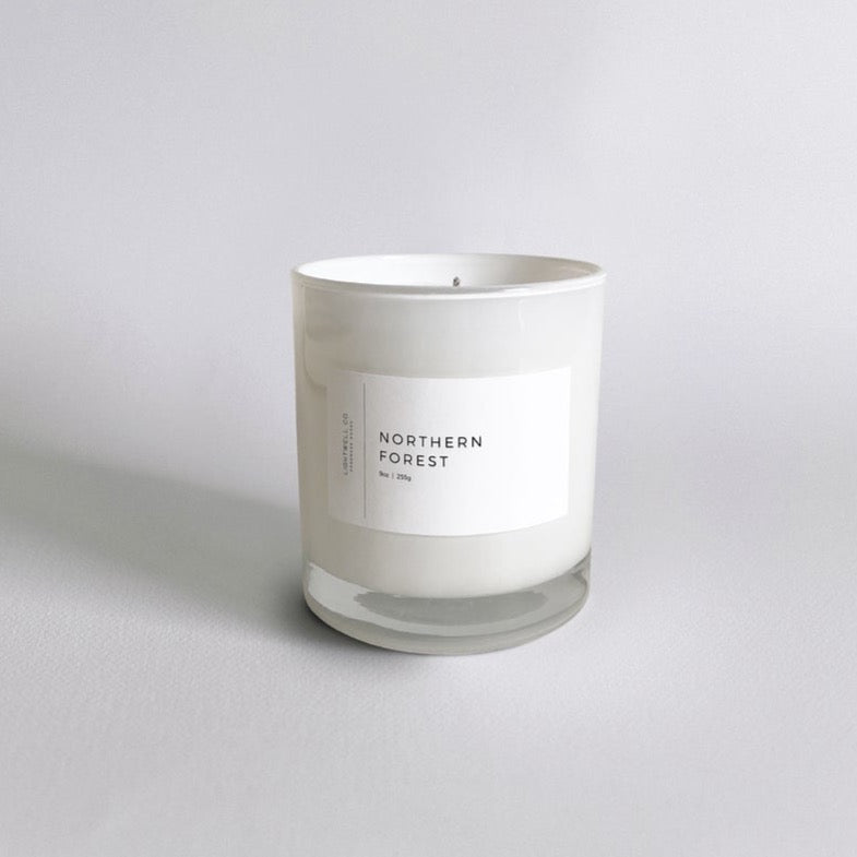 Lightwell Co. – Northern Forest White Tumbler