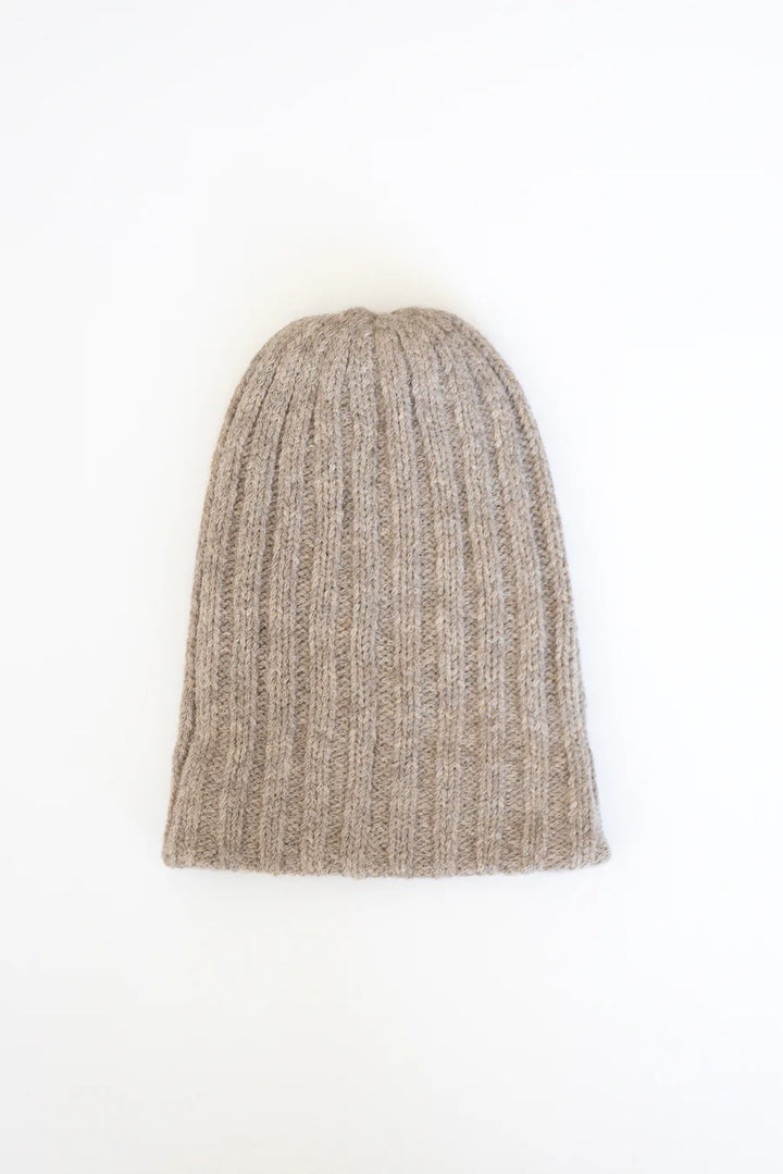 Wol Hide - Rib Hat in Oatmeal
