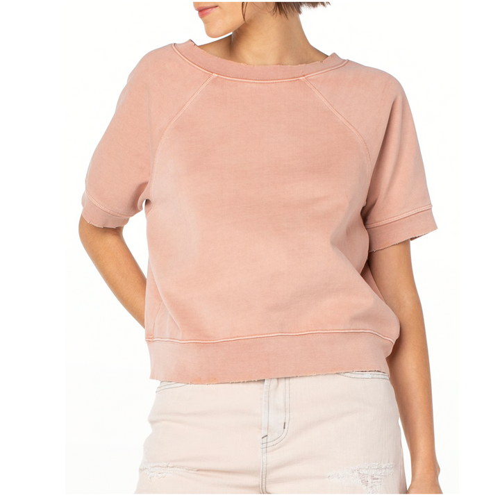 Serra – The Wave Top in Pink Sand