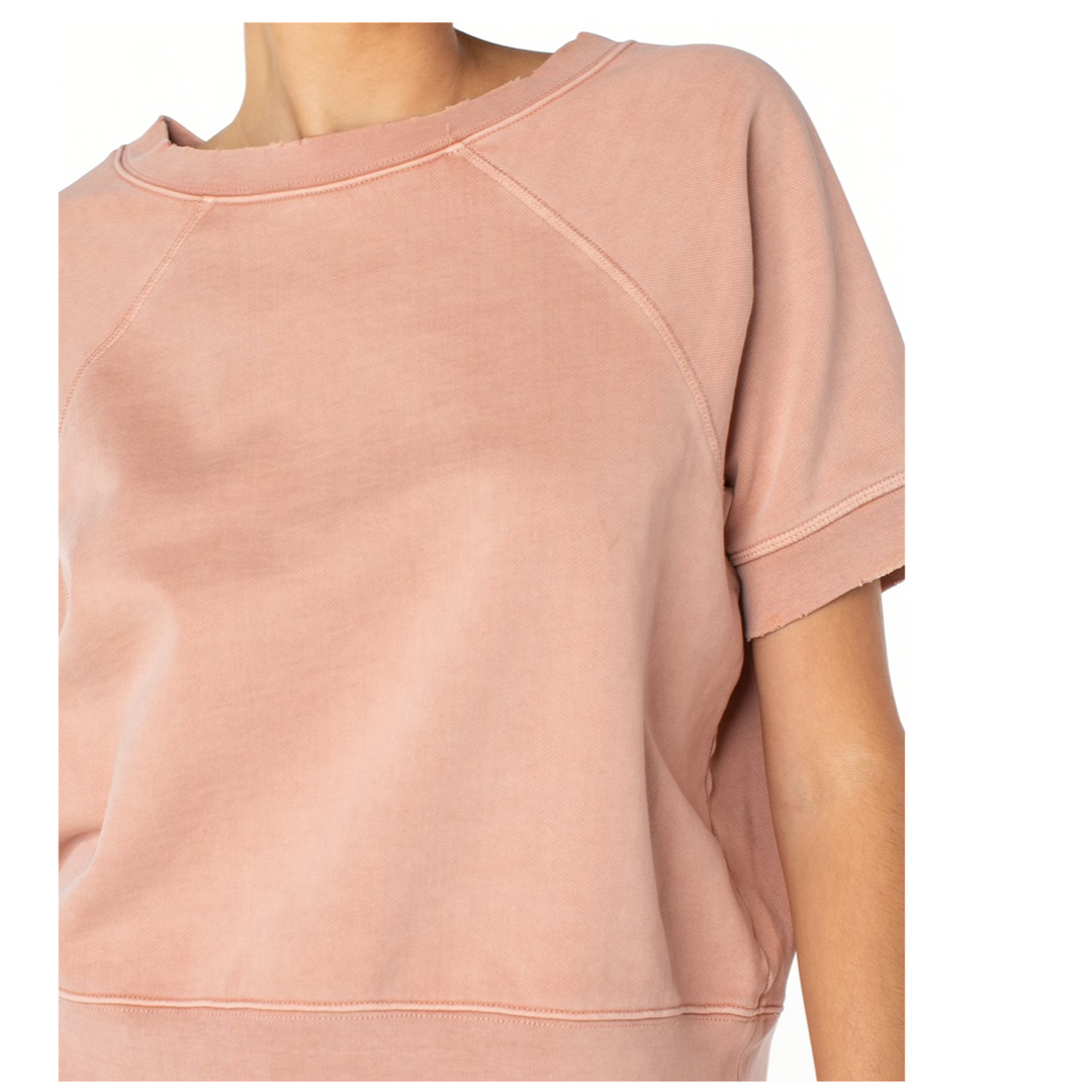 Serra – The Wave Top in Pink Sand