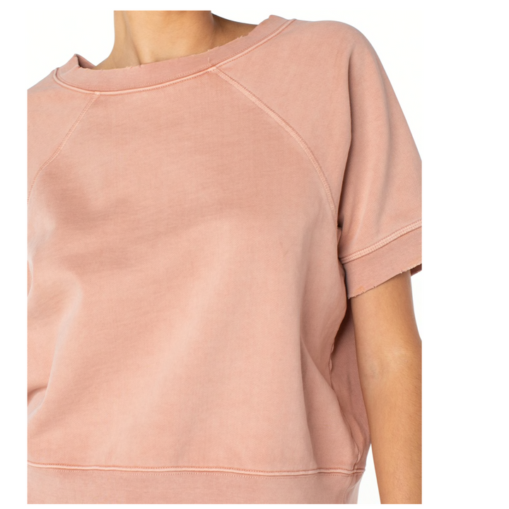 Serra – The Wave Top in Pink Sand