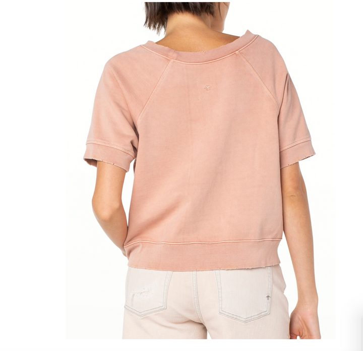 Serra – The Wave Top in Pink Sand
