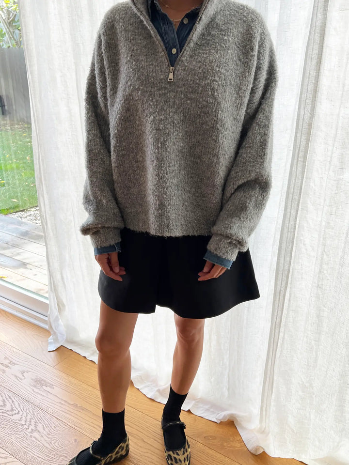 Le Bon Shoppe - Andre Sweater in Heather Grey