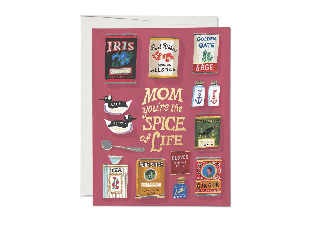 Red Cap Cards - Spicy Mom