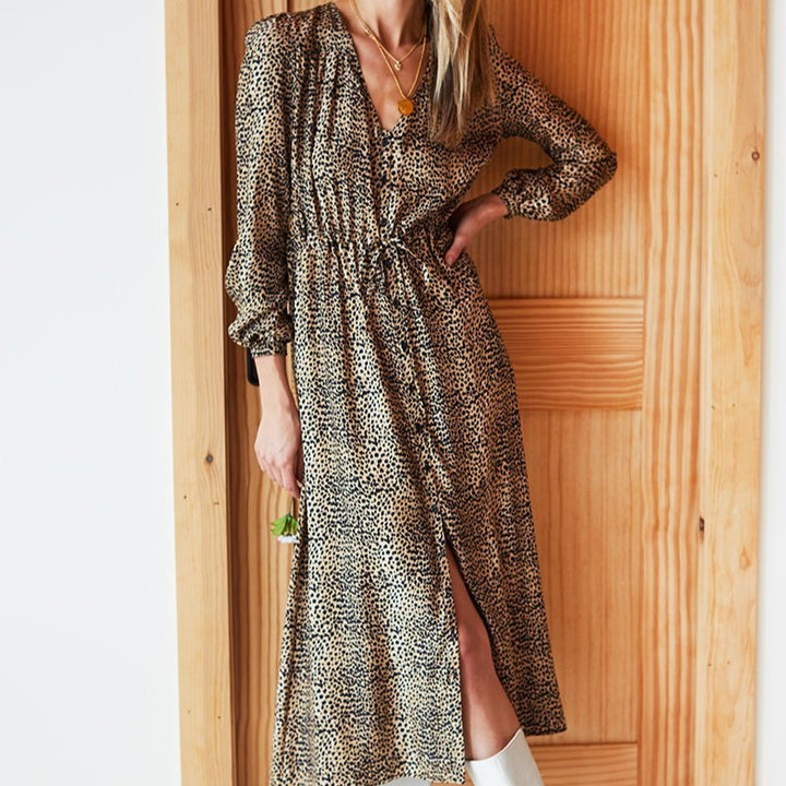 Emerson Fry - May Dress in Little Cheetah