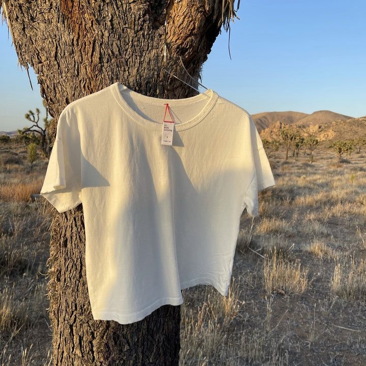 Le Bon Shoppe - Fille Tee in Clean White