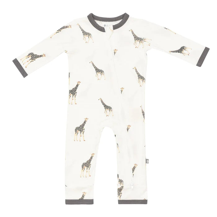 Kyte Baby - Zippered Romper in Giraffe