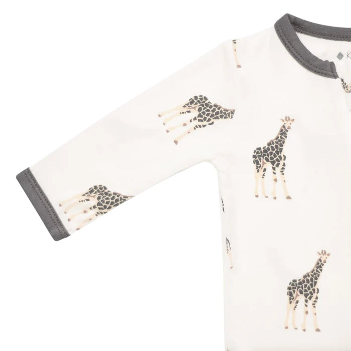 Kyte Baby - Zippered Romper in Giraffe