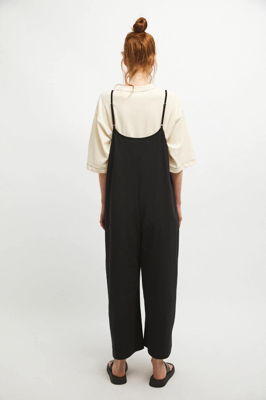 Rita Row – Luisa Jumpsuit with Front Pockets in Black