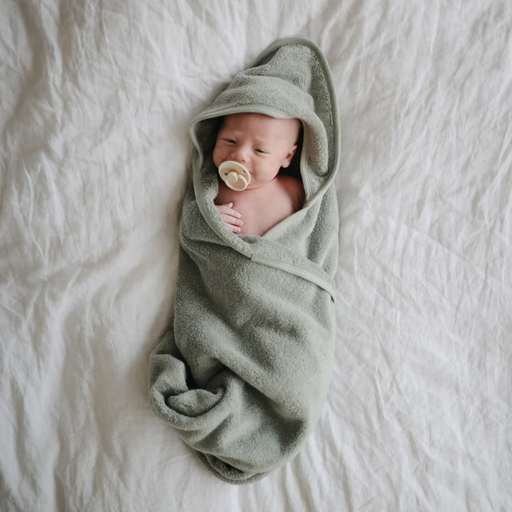 Mushie – Organic Cotton Hooded Baby Towel